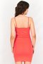 Women Brand Logo Mini Casual Dress, Cayenne - 2