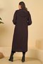 Plum Large Size Clothing Women's Zippered Hijab Cap High Quality - Seasonal - Winter - 7
