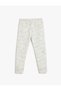 Basic Sweatpants with Pocket Detail and Tie Waist - 2