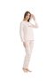 Us Polo Assn. Women's Long Sleeve Round Neck Pajamas Set S25122 - 2