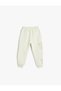 Jogger Sweatpants with Tie Waist and Color Block Pocket Detail - 2