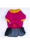 Pink Santa Rosa Cat Dog Dress Dog Outfit Cat Outfit - 5