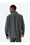 Classic Shirt Long Sleeve Pocket Detailed Cotton Blend - 4