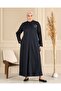 Women's Large Size Winter Hijab Top Coat Zippered Top Coat Full Size