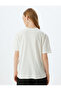 Cat Printed Oversize Cotton T-Shirt - Crew Neck, Short Sleeve - 4