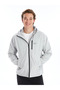 Lcw Casual Gray Standard Fit Hooded Men's Raincoat - 4