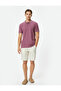 Slim Fit Polo T-Shirt Short Sleeve Stripe Detailed Cotton - 2