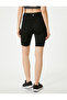 Sports Short Leggings High Waist Printed Skinny Fit Interlock - 4