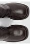 Buckle leather boots - 6