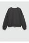 Desenli pamuklu sweatshirt - 3
