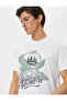 Cotton College Printed Crew Neck Short Sleeve T-Shirt