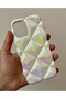 iPhone 15 Pro (6.1 Inch) Compatible Hologram Prism Diamond Pattern Lux Case - 5