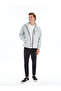 Lcw Casual Gray Standard Fit Hooded Men's Raincoat - 5