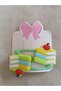 Cute School Themed Girl's Double Snap Buckle