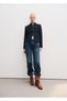 Block heel leather short boots - 2