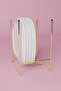 Gold Metal Plate Organizer - Stainless Ergonomic In-Cabinet Kitchen Organizer - 6