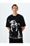 Batman T-Shirt Licensed Oversize Crew Neck Short Sleeve Cotton Blend - 3