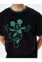 Mickey Mouse T-Shirt Licensed Oversize Crew Neck Short Sleeve Cotton Blend - 5