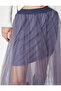 Midi Tutu Skirt A-Line Glittery Elastic Waist Mini Lined Comfortable Fit - 5