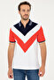 Men's Regular Fit Polo Neck Red T-Shirt 50281563-Vr030 - 3