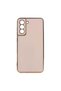 Galaxy S21 Fe Compatible Zore Bark Case-Rose Gold