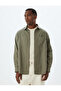 Classic Shirt Long Sleeve Pocket Detailed Cotton Blend - 3