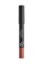 Matte Lipstick Crayon No: 14 Dark Beige - Mat Kalem Ruj - 4