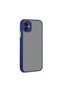 Zore Hux Case Compatible with iPhone 12 Mini-Navy
