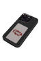 Smart Nfc Case for iPhone 15 Compatible Zore Reflecting Screen-Gray - 3