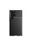 حافظة سيليكون Zore Negro متوافقة مع هاتف Galaxy S22 Ultra - أسود - 4