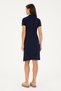 Women's Navy Blue Knitted Dress 50280069-vr033 - 4