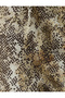Viscose Snakeskin Look Carrot Trousers Lace up Waist - 6
