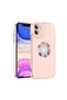 iPhone 12 Compatible Zore Kongo Case-Rose Gold