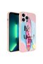 iPhone 13 Pro Compatible Camera Protected Patterned Hard Silicone Zore Epoxy Case-No10
