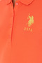 Women's Pomegranate Blossom Basic Polo Neck T-Shirt 50280071-Vr039 - 7
