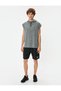 Sports Shorts Printed Waist Lace-up Pocket Detail