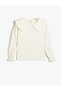 Blouse With a Wide Baby Collar, Long Sleeves, and Elastic Cuffs