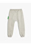 Dinosaur Jogger Sweatpants with Tie Waist, Pockets, Appliqué Detail, and Ribbon Decoration - 2