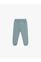 Jogger Sweatpants with Tie Waist, Shredded Cotton - 2
