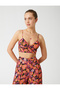 Floral Bustier with Straps - 3