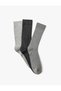 Cotton Blended Socks Set - 3-Piece