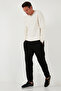 Stretch Cotton Regular Fit Elastic Leg Jogger Pants Men's Pants 674004 - 2