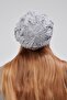 Stylish Women's Hair Braid Lined Knitwear Beret - 5