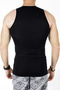 Black Men's Corset Athlete - Waist and Belly Lifting, Firming 2407072 - 4