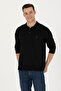 Men's Black Polo Neck Sweater 50275845-Vr046 - 3