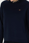 Navy Blue Women's Sweatshirt - Crew Neck 50276027 -VR033 - 6