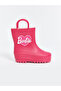 Fuchsia Barbie Printed - Baby Girl Rain Boots Lcw Steps - 2