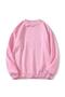 Unisex Oversize Are You Ok Honey Printed Basic Sweatshirt – Pink - 2