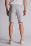 Men's Classic Waist Slim Fit Chino Shorts with Side Pockets Gray - 6