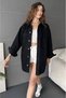 Women's Pocket Detailed Loose Cut Shirt Jacket - 3